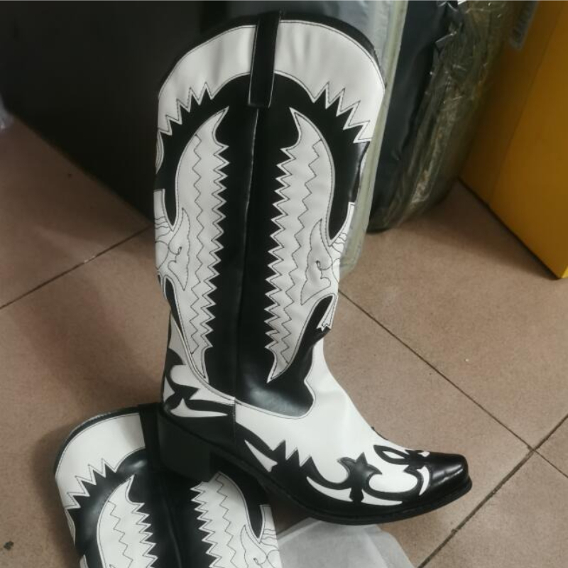 Men Shoes Size 46 - 2027 패션 신상 남성 카우보이 부츠