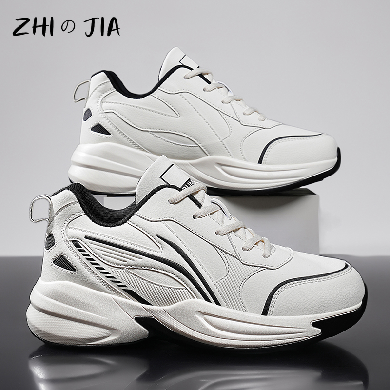 Men Shoes Zegna - 남성용 레저 운동화, 초대형 러닝화, 미끄럼