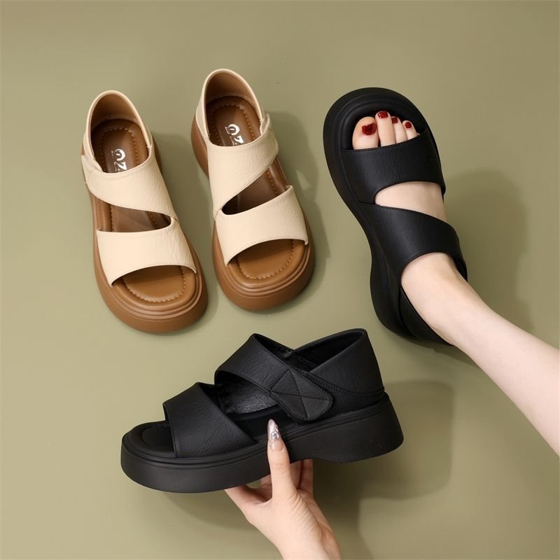 Velcro Strap Sandal - 2026년 여름 신상 부드러운 밑창의 다용도