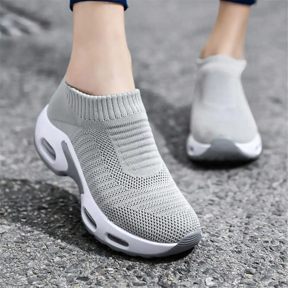 빅 사이즈 38 여성 힐 부츠 힐 운동화 여성 러닝 스 - Casual Sneaker Low 리뷰 및 가격