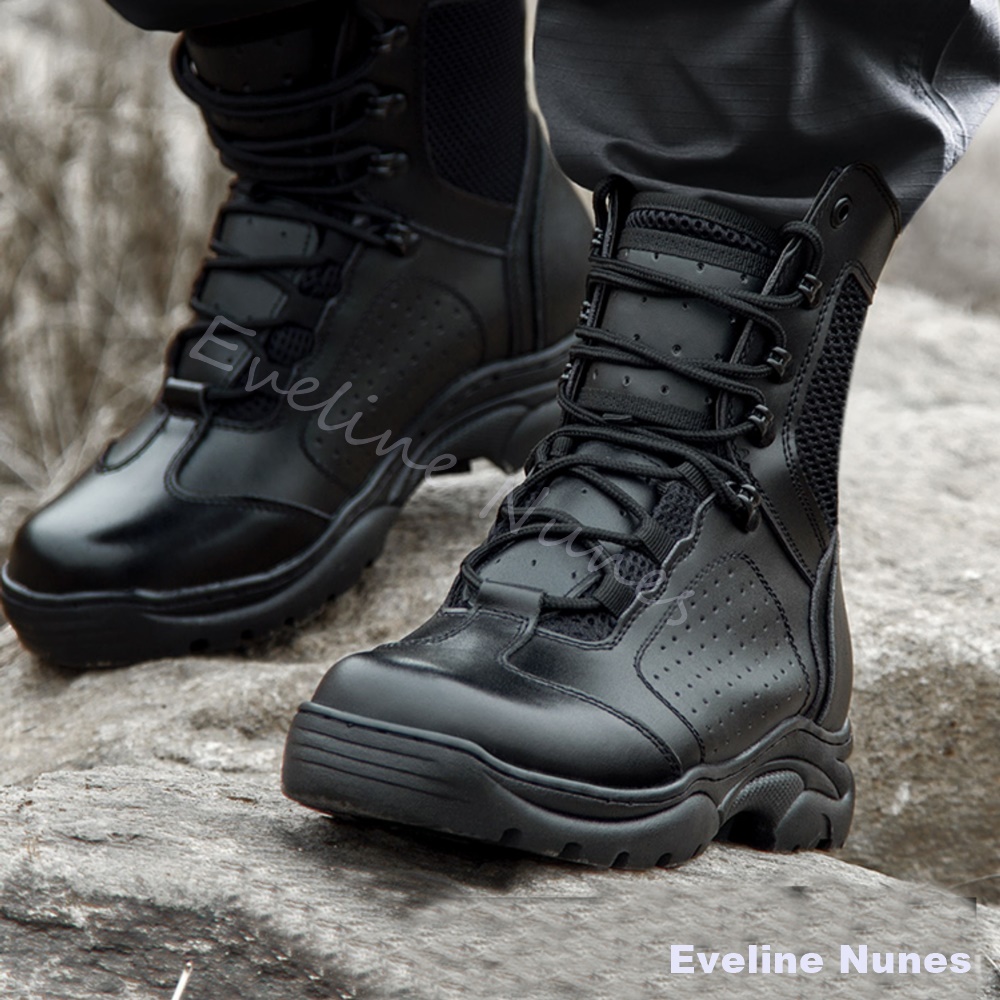 메쉬 미드 하이 전술 전투 부츠 남성 통기성 논슬립 러 - Men'S Shoes For Work 리뷰 및 가격