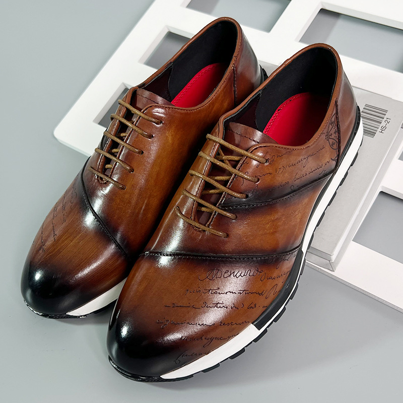 2026 남성용 브랜드 캐주얼 신발 정품 가죽 남성용  - Men Shoes Zegna 리뷰 및 가격