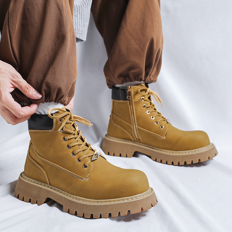 플러스 사이즈 남성 패션 파티 연회 드레스 플랫폼 부츠 - Men'S Shoes For Work 리뷰 및 가격