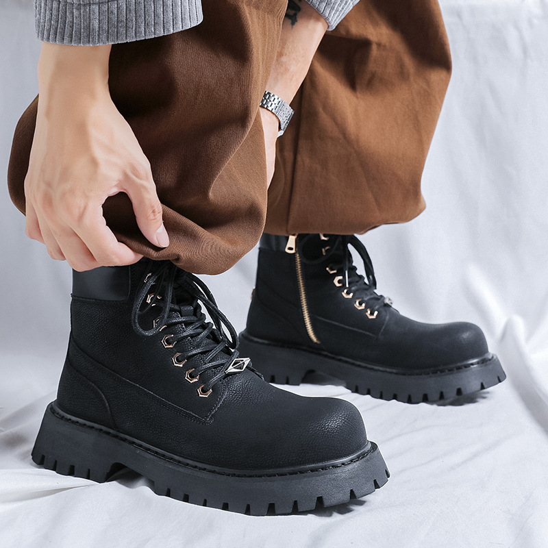 플러스 사이즈 남성 패션 파티 연회 드레스 플랫폼 부츠 - Men'S Shoes For Work 리뷰 및 가격
