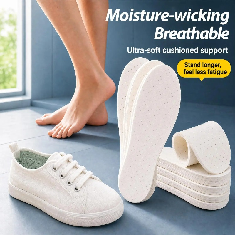여성용 남성용 통기성 면 라텍스 깔창, 천공된 땀 흡수 - Men Shoes Outlet 리뷰 및 가격
