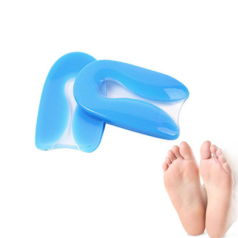 1 쌍 발 통증 완화 실리콘 젤 U 자형 발바닥 근막염 - Men Shoes Outlet 리뷰 및 가격
