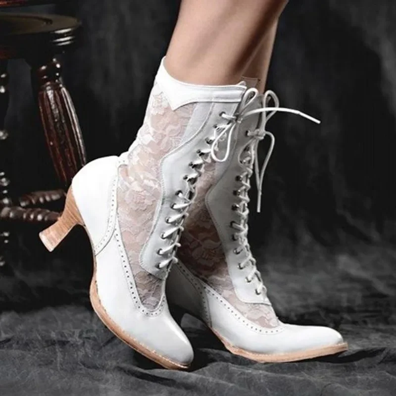 빈티지 여성 앵클 부츠 빅토리아풍 포인티드 토 미들 부 - Men'S Shoes Louis Vuitton 리뷰 및 가격