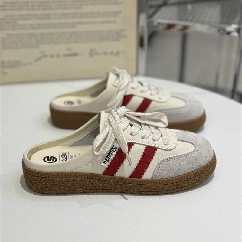 여성 뮬 슈즈 스포츠 라운드 토 플랫 여성 신발 캐주얼 - Casual Sneaker Low 리뷰 및 가격