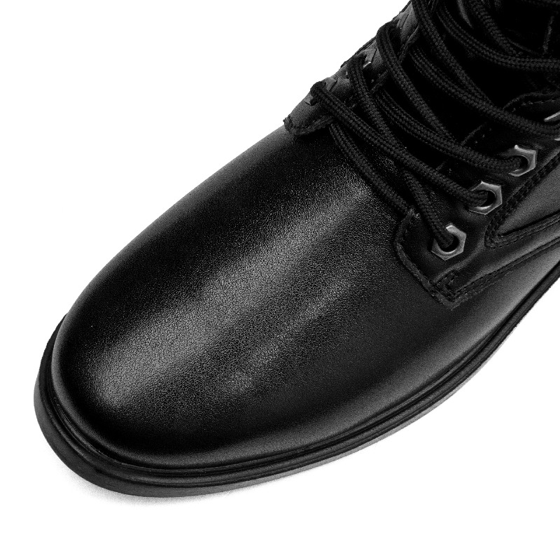 하이탑 가죽 부츠 아웃도어 전술 전투 부츠 남성용 보안 - Men'S Shoes For Work 리뷰 및 가격