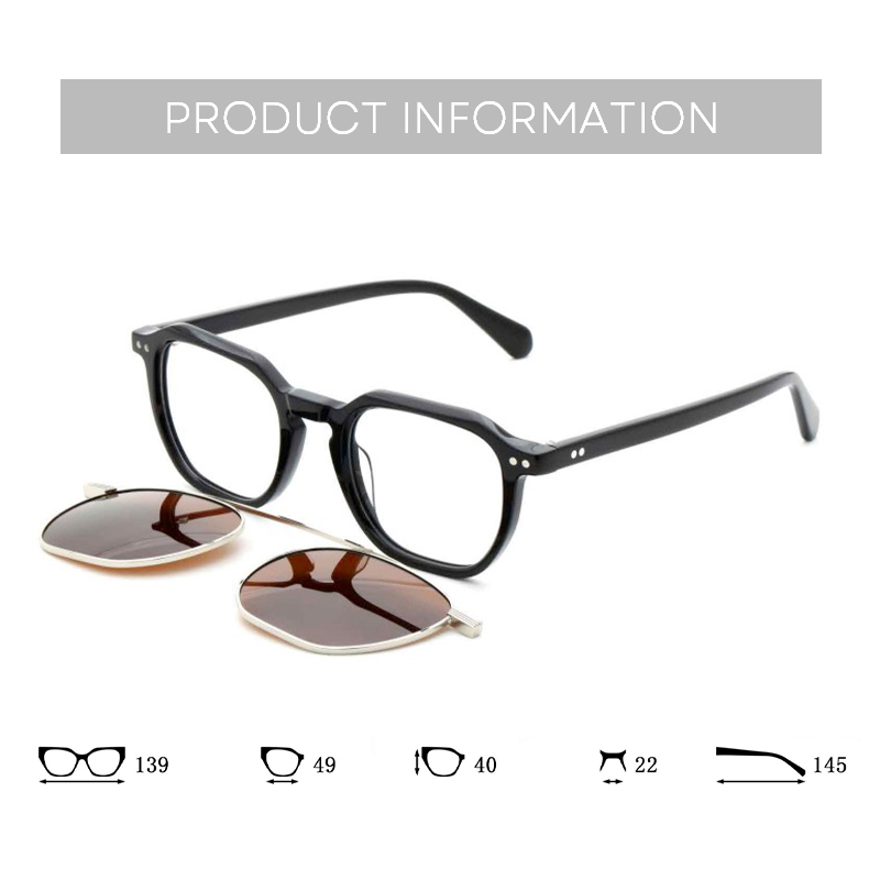ZENOTTIC 자석 클립 온 처방 안경 남성용 폴리곤 - Men Shoes Zegna 리뷰 및 가격