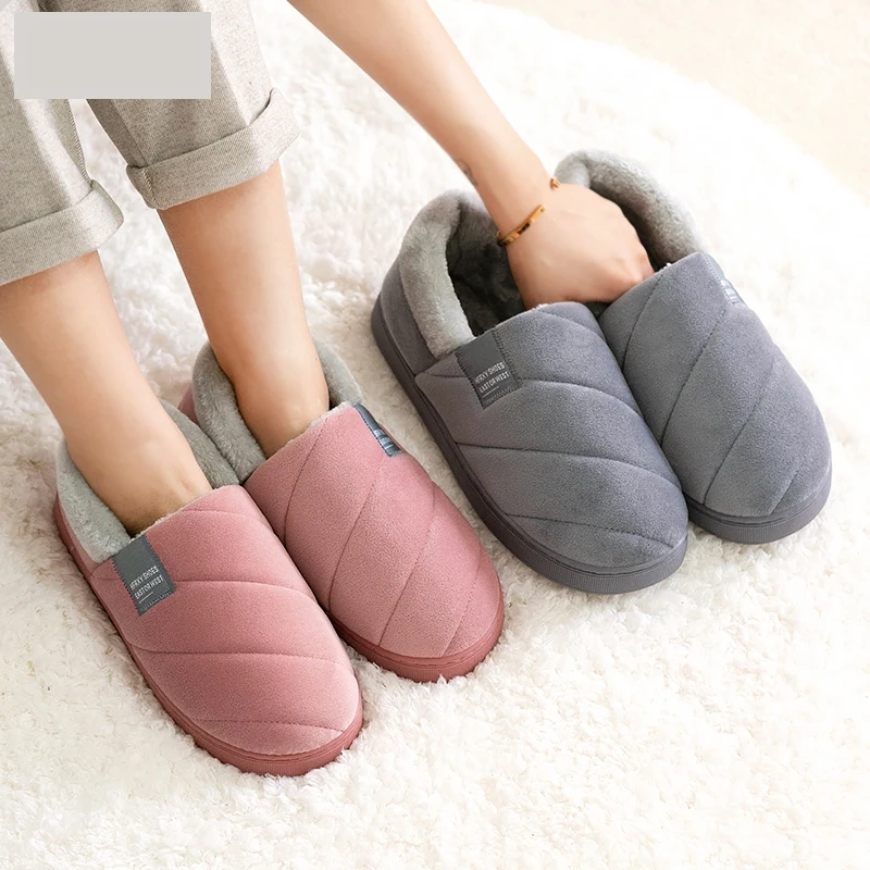 새로운 남성 슬리퍼 겨울 단색 랩 힐 플러시 슬리퍼 미 - Men Shoes Size 46 리뷰 및 가격