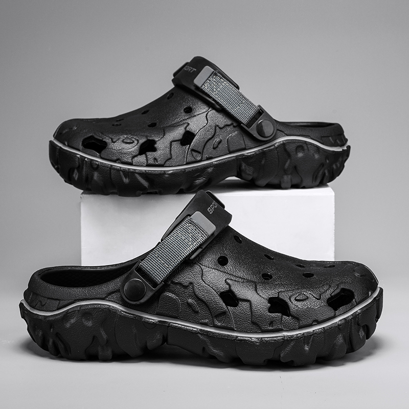 남성 샌들 여름 클로그 미끄럼 방지 비치 트렌드 캐주얼 - Men Shoes Size 46 리뷰 및 가격