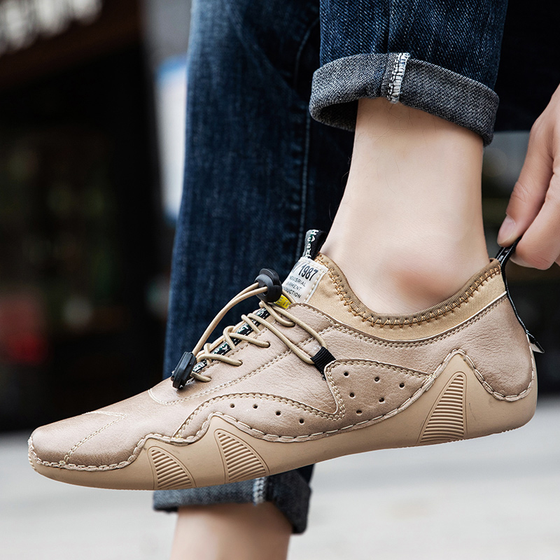 남성 운전 신발을위한 가죽 캐주얼 스니커즈 방수 남성  - Men Shoes Zegna 리뷰 및 가격