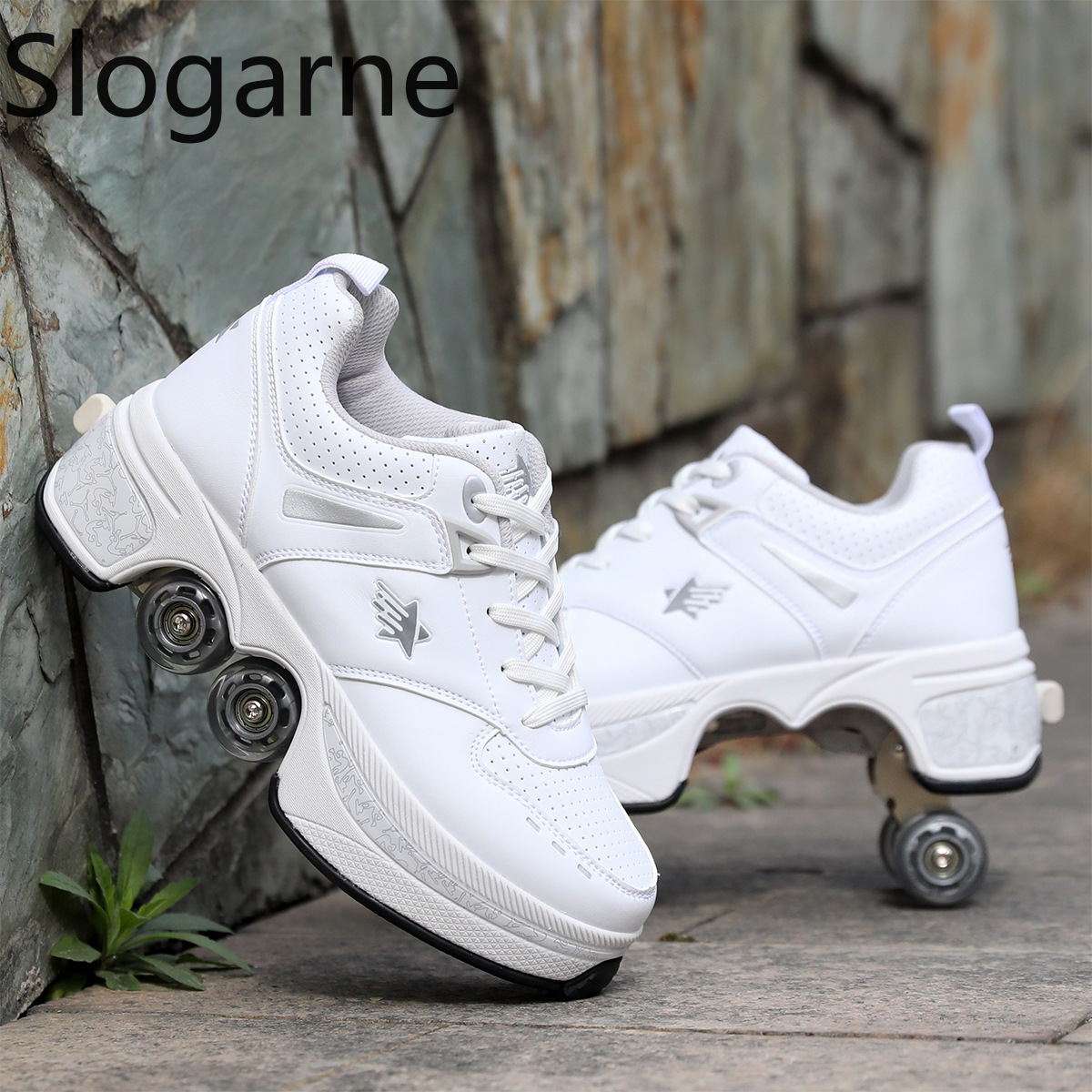 여성용 4륜 변형 롤러 스케이트 신발 남성용 캐주얼 스 - Men Shoes Sneakers 리뷰 및 가격