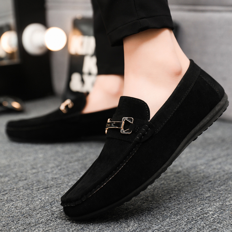 남성용 핫세일 로퍼 캐주얼 슈즈 편안한 슬립온 플랫 슈 - Men Shoes Size 46 리뷰 및 가격