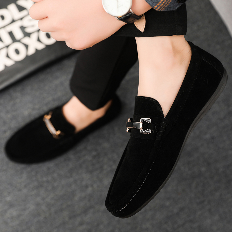 남성용 핫세일 로퍼 캐주얼 슈즈 편안한 슬립온 플랫 슈 - Men Shoes Size 46 리뷰 및 가격