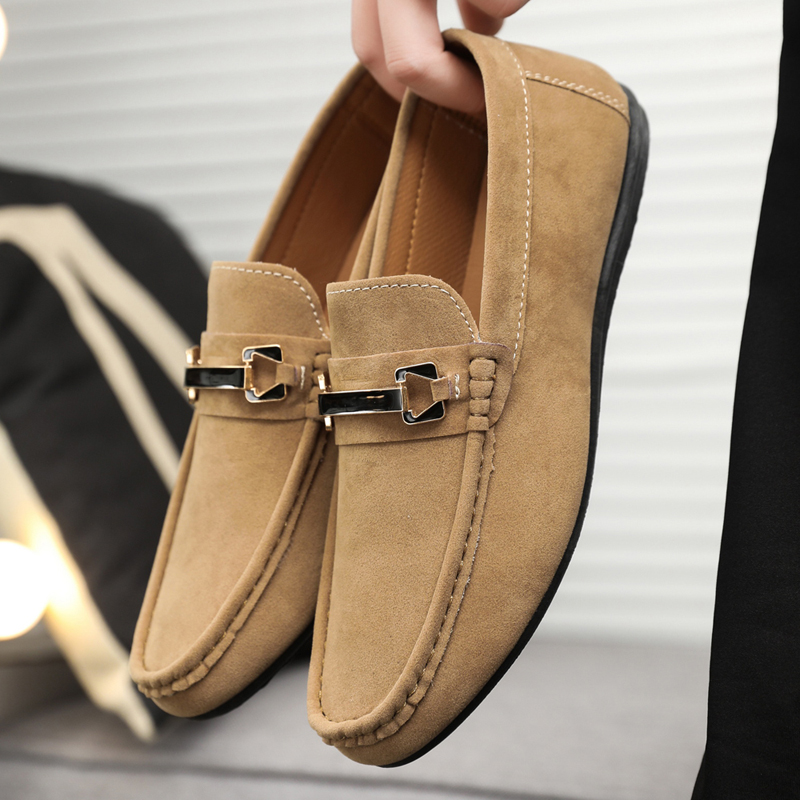 남성용 핫세일 로퍼 캐주얼 슈즈 편안한 슬립온 플랫 슈 - Men Shoes Size 46 리뷰 및 가격