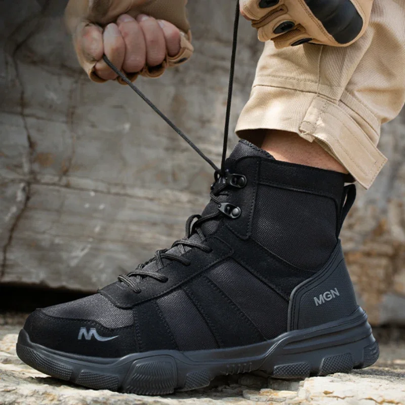 워커 파괴할 수 없는 남성용 안전화, 강철 발가락 신발 - Men'S Shoes For Work 리뷰 및 가격