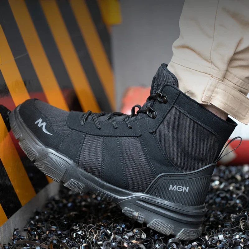 워커 파괴할 수 없는 남성용 안전화, 강철 발가락 신발 - Men'S Shoes For Work 리뷰 및 가격