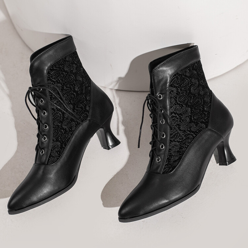 여성 빅토리아 발목 부츠 여성을위한 가죽 레이스 힐 신 - Men'S Shoes Louis Vuitton 리뷰 및 가격