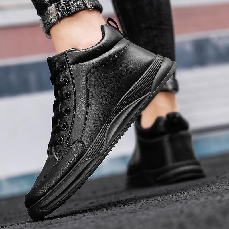 커플 가을 겨울 신상 하이탑 레드 보드화 남녀 공용 큰 - Men Shoes Size 46 리뷰 및 가격