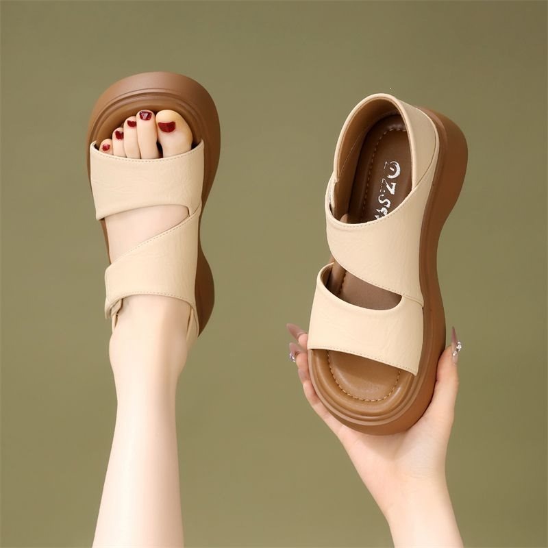 2026년 여름 신상 부드러운 밑창의 다용도 블랙 샌들 - Velcro Strap Sandal 리뷰 및 가격
