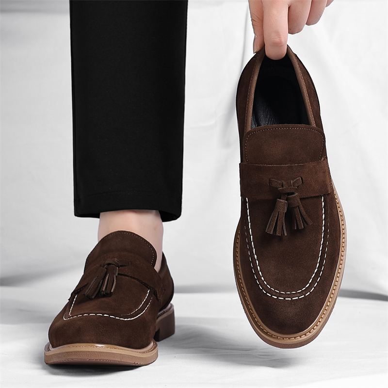 봄 신상 고품질 편안한 낮은 굽 태슬 로퍼 디자이너 캐 - Men'S Shoes Quality Brands 리뷰 및 가격