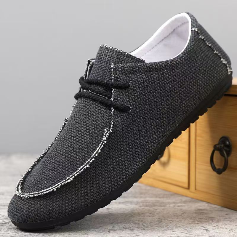 남성용 빅사이즈 레이스업 캔버스화 봄 가을 신상 소프트 - Men'S Shoes For Work 리뷰 및 가격
