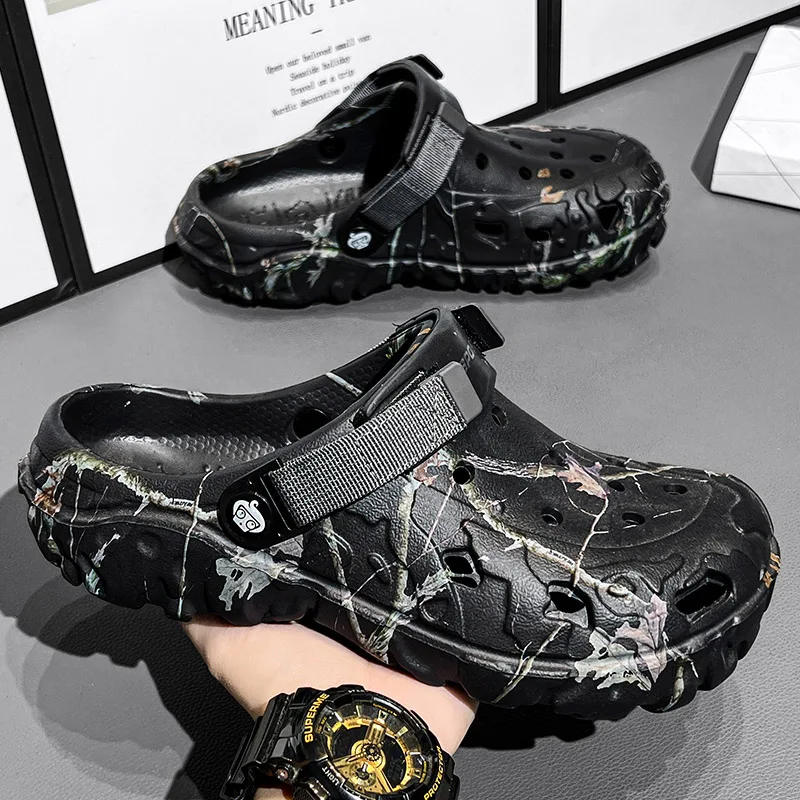 여름 여성 및 남성 나막신 슬리퍼 클래식 커플 정원 신 - Men Shoes Size 46 리뷰 및 가격