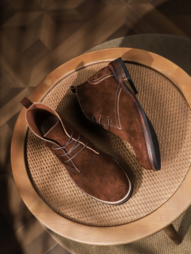 패션 다목적 남성 레이스 업 컬러 블록 암소 스웨이드  - Men'S Shoes For Work 리뷰 및 가격